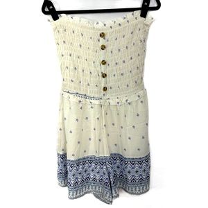 Strapless summer jumper